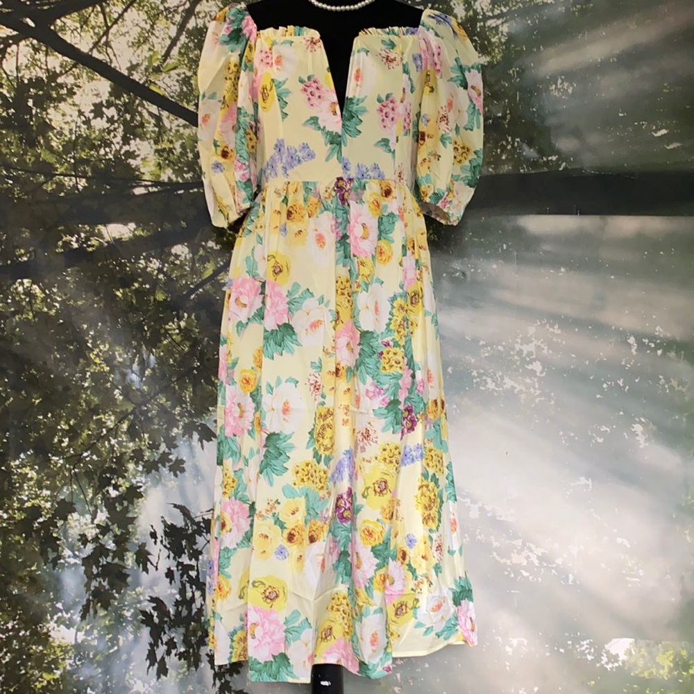 ModernFashion - yellow dress
